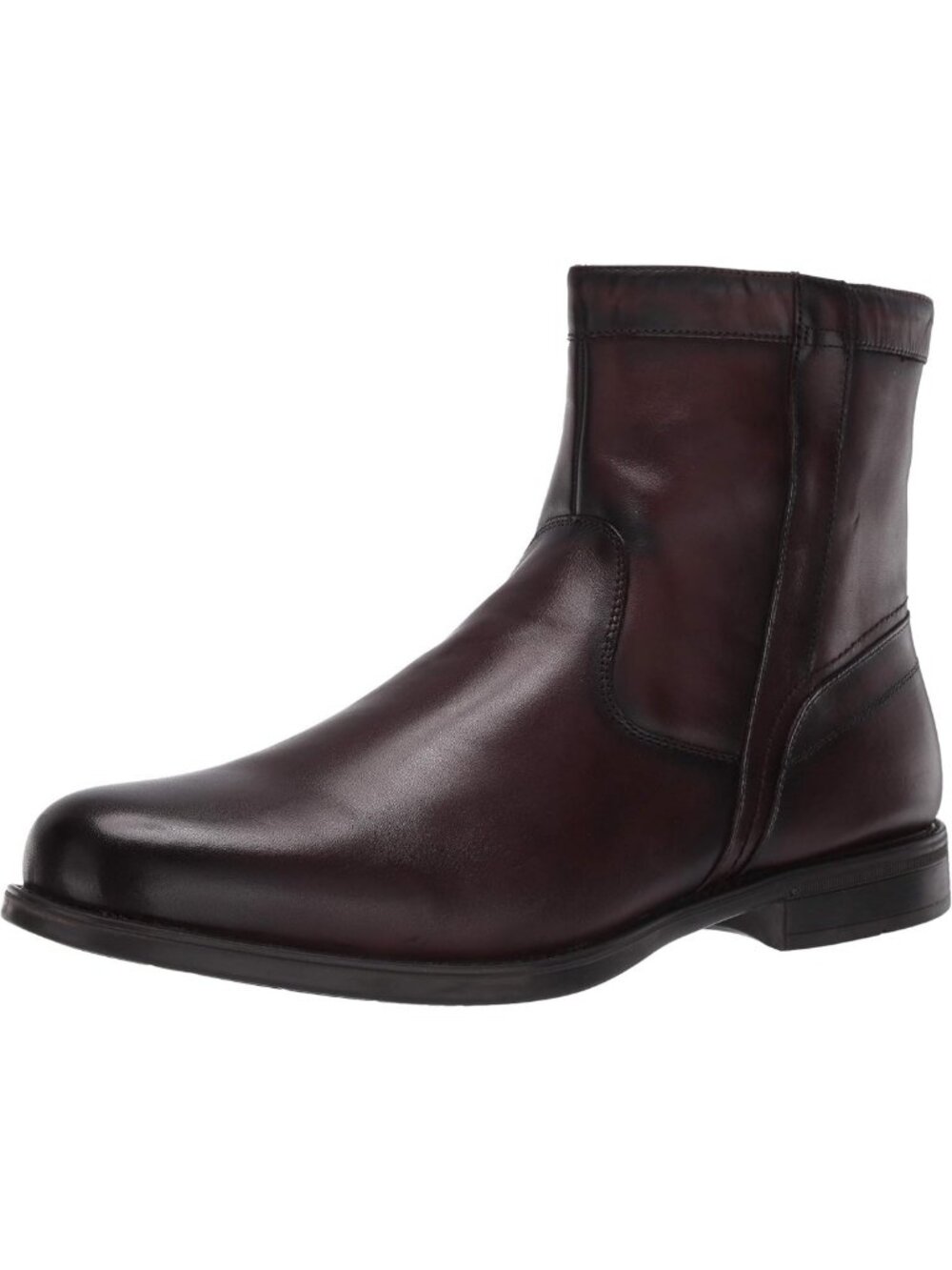 Stylish Men's Plain Toe Zip Boots | Versatile Fashion Footwear for Every